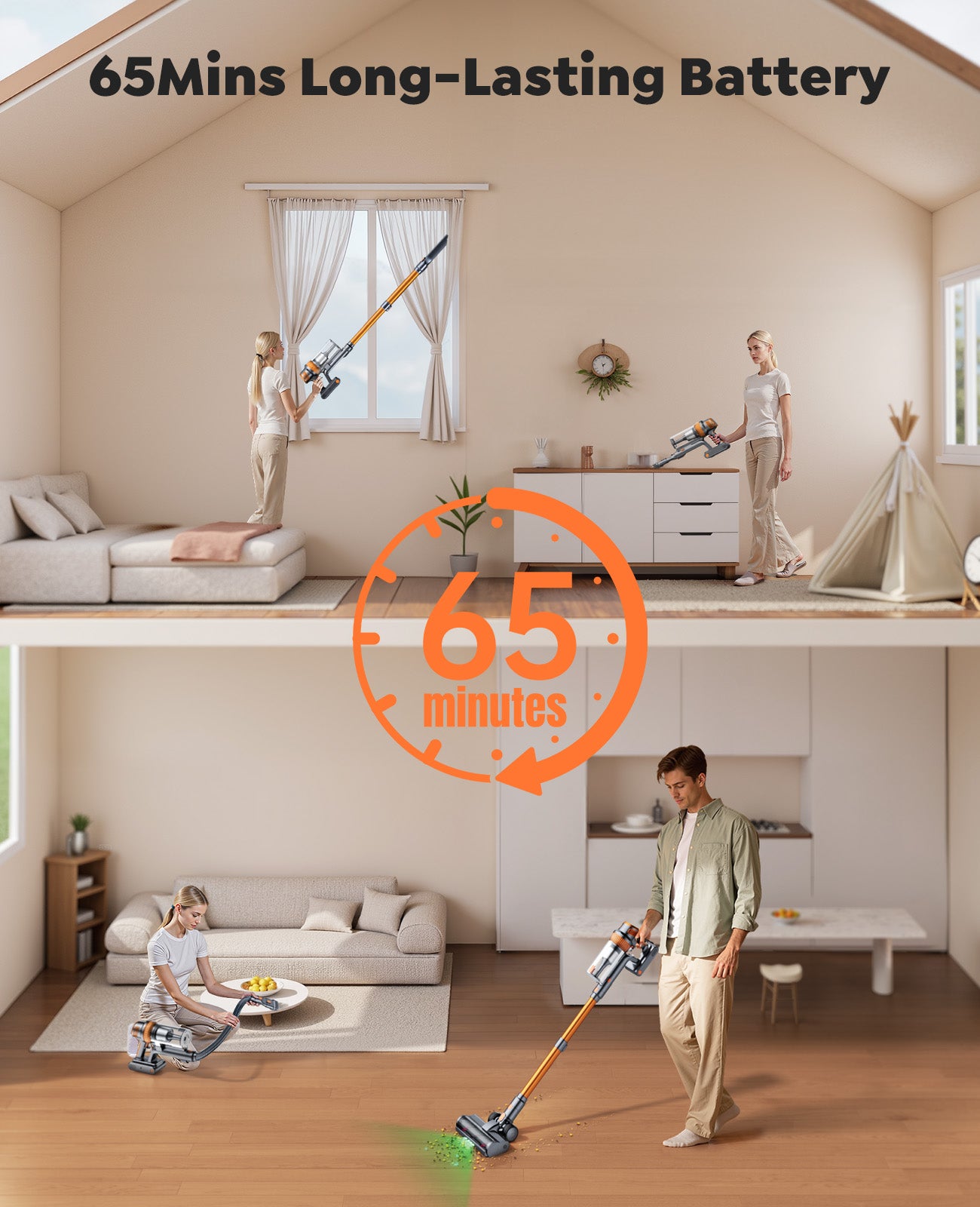 EzyTidy VAC04 Cordless Vacuum Cleaner